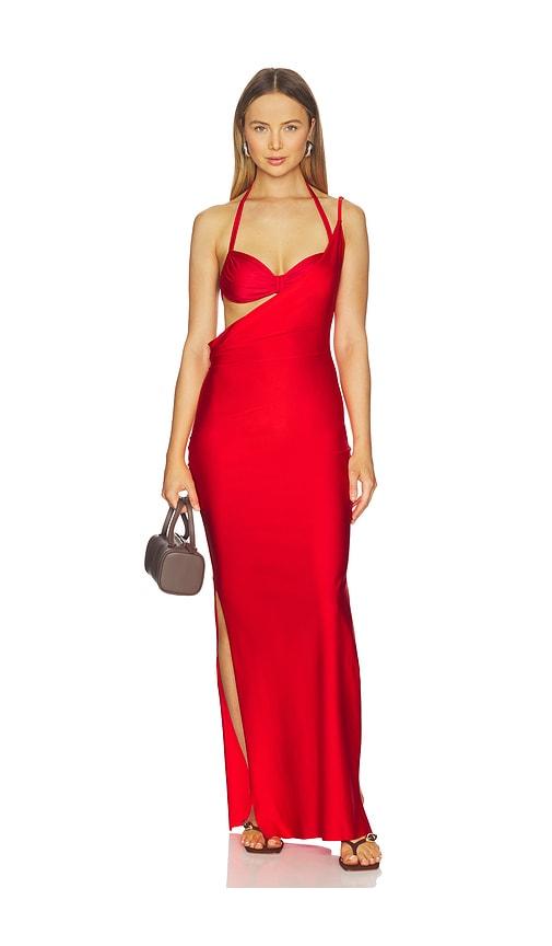 Ancora Neroli Dress in Red by ANCORA