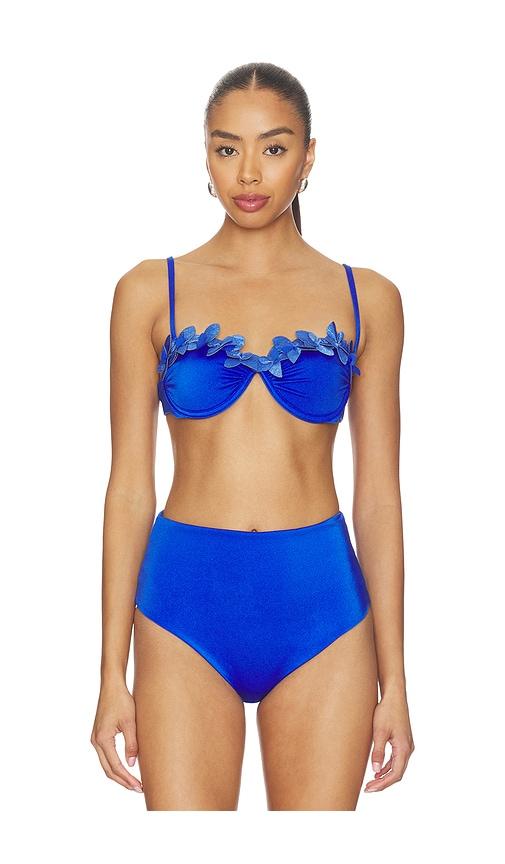Ancora Nysa Bikini Top in Blue by ANCORA