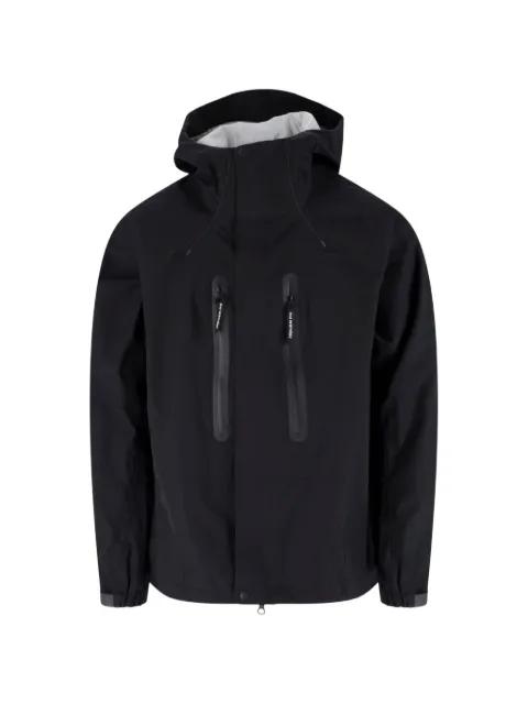 2.5L hoodied zip-up jacket by AND WANDER