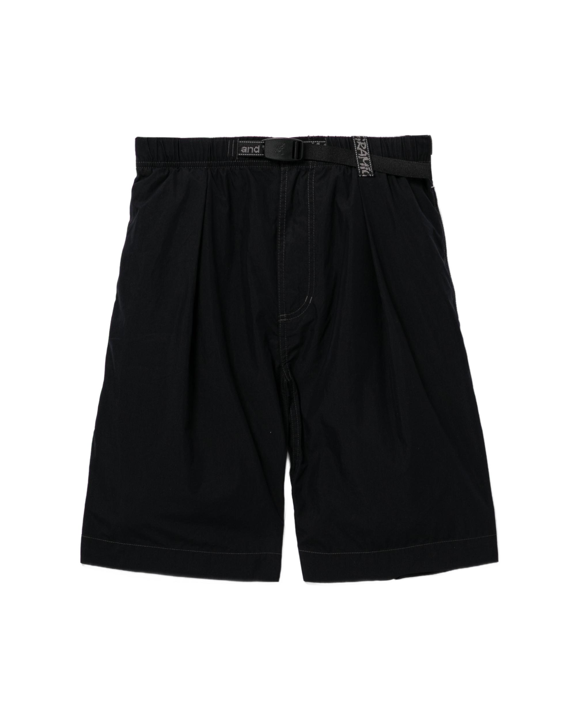Belted shorts by AND WANDER