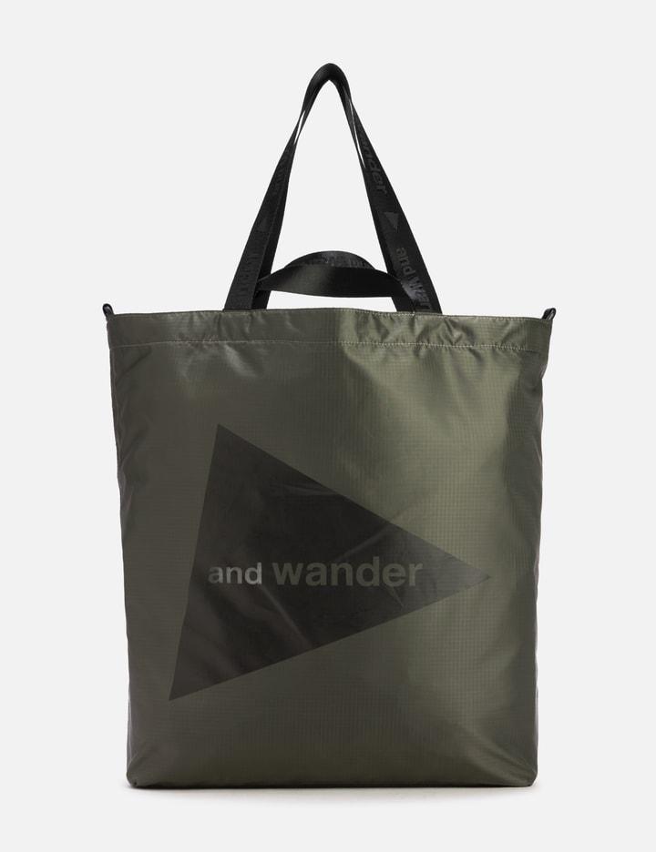 Crispy Rip Logo Tote Bag by AND WANDER