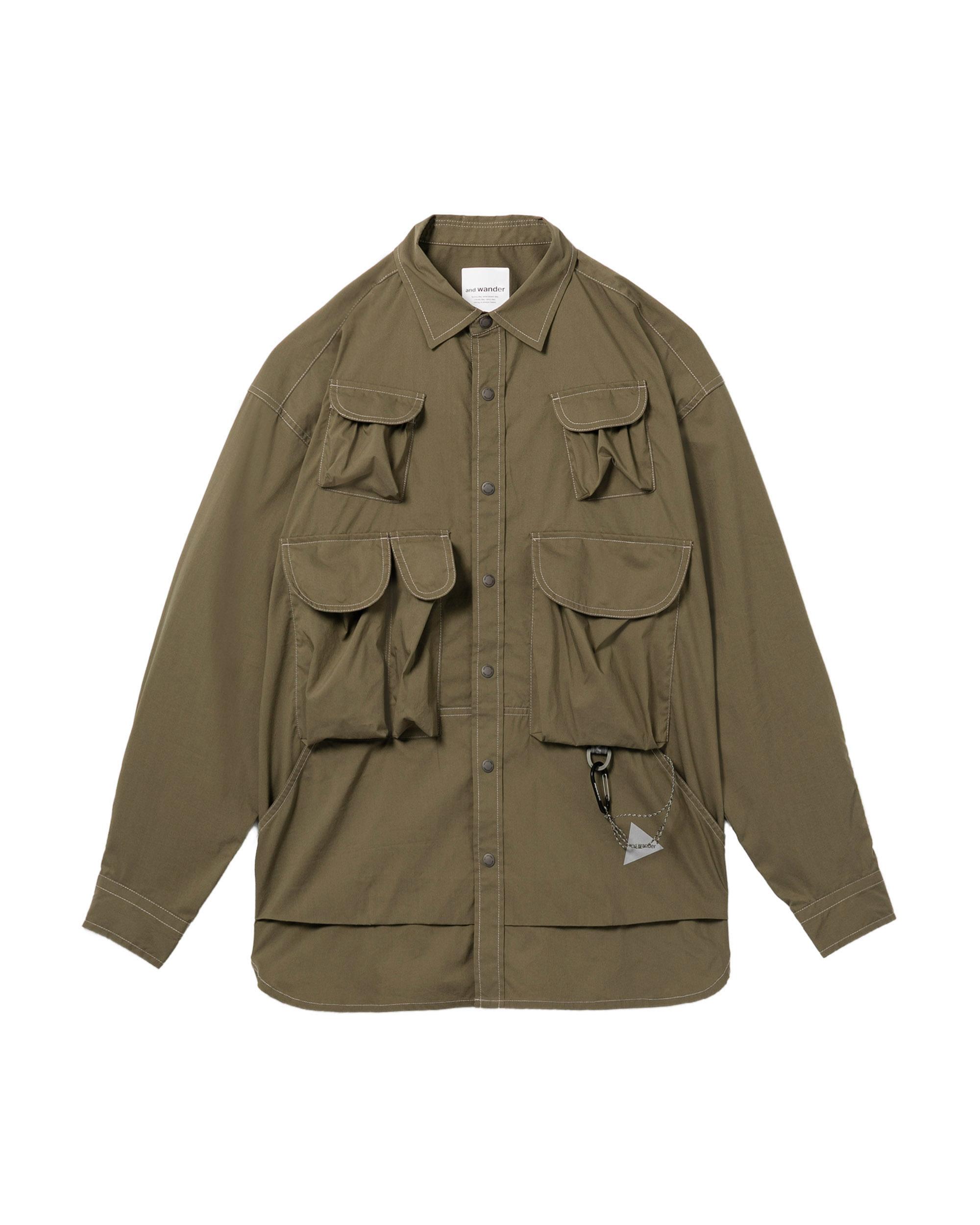 Utility shirt by AND WANDER