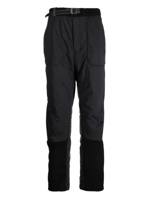belted trousers by AND WANDER
