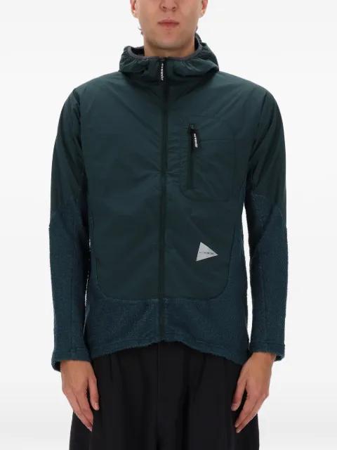 hoodied jacket by AND WANDER