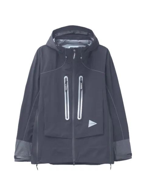 hoodied jacket by AND WANDER