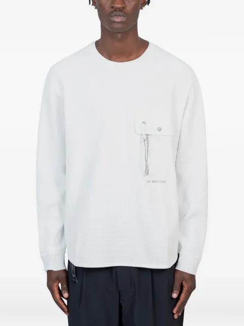 long-sleeve sweatshirt by AND WANDER
