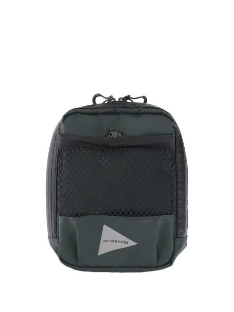 mesh shoulder bag by AND WANDER