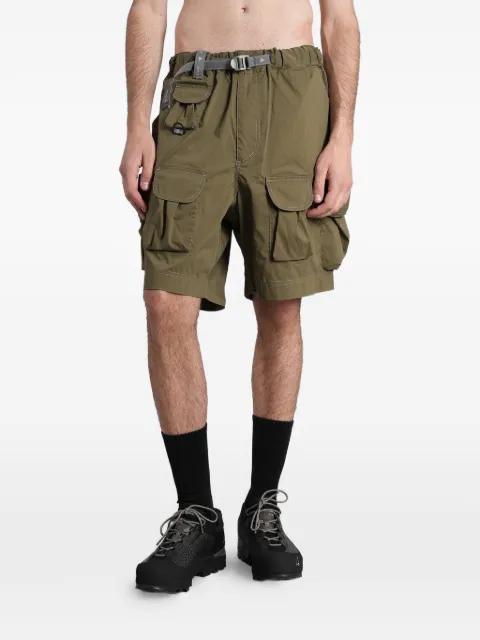 multi-pocket cargo shorts by AND WANDER