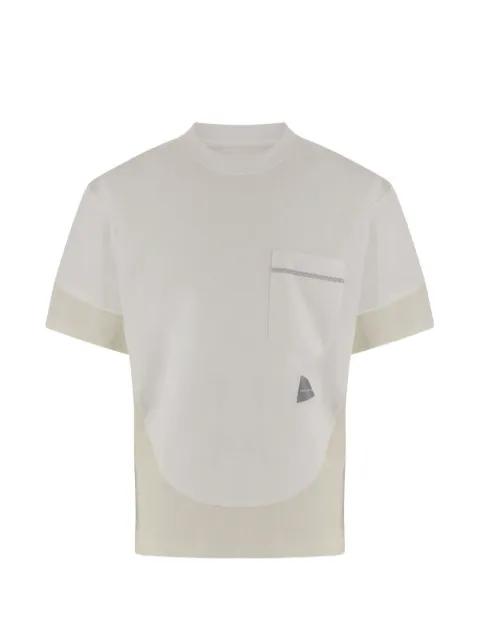 pocket short-sleeve T-shirt by AND WANDER