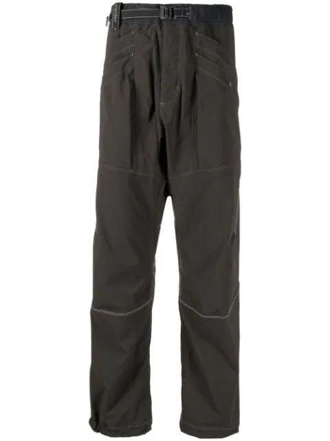 straight-leg cargo pants by AND WANDER