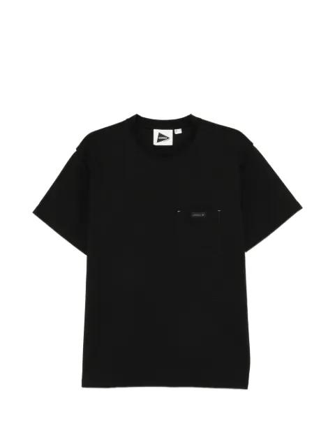 x Gramicci logo-print T-shirt by AND WANDER