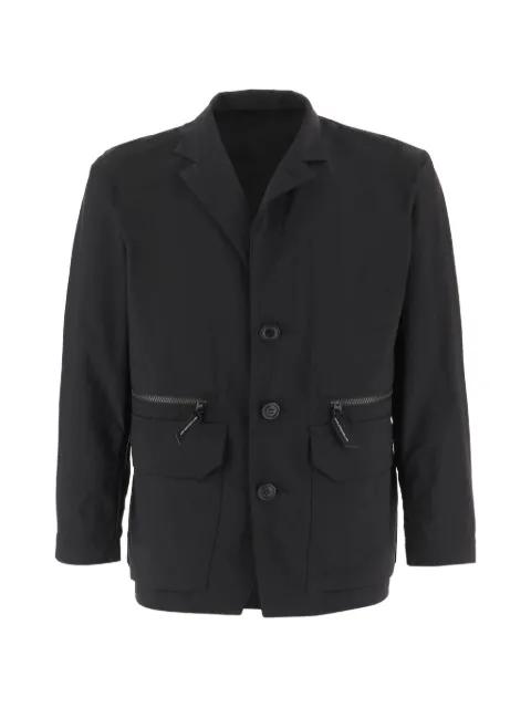 zip pocket blazer by AND WANDER