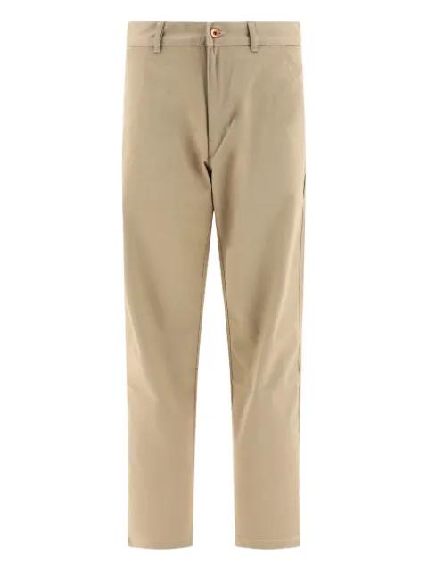 cotton-blend trousers by ANDBLUE