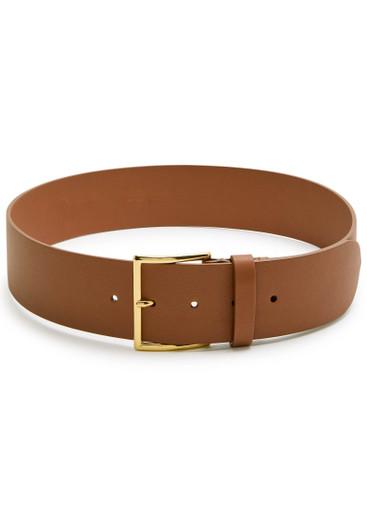 Grained leather belt by ANDERSONS BELTS