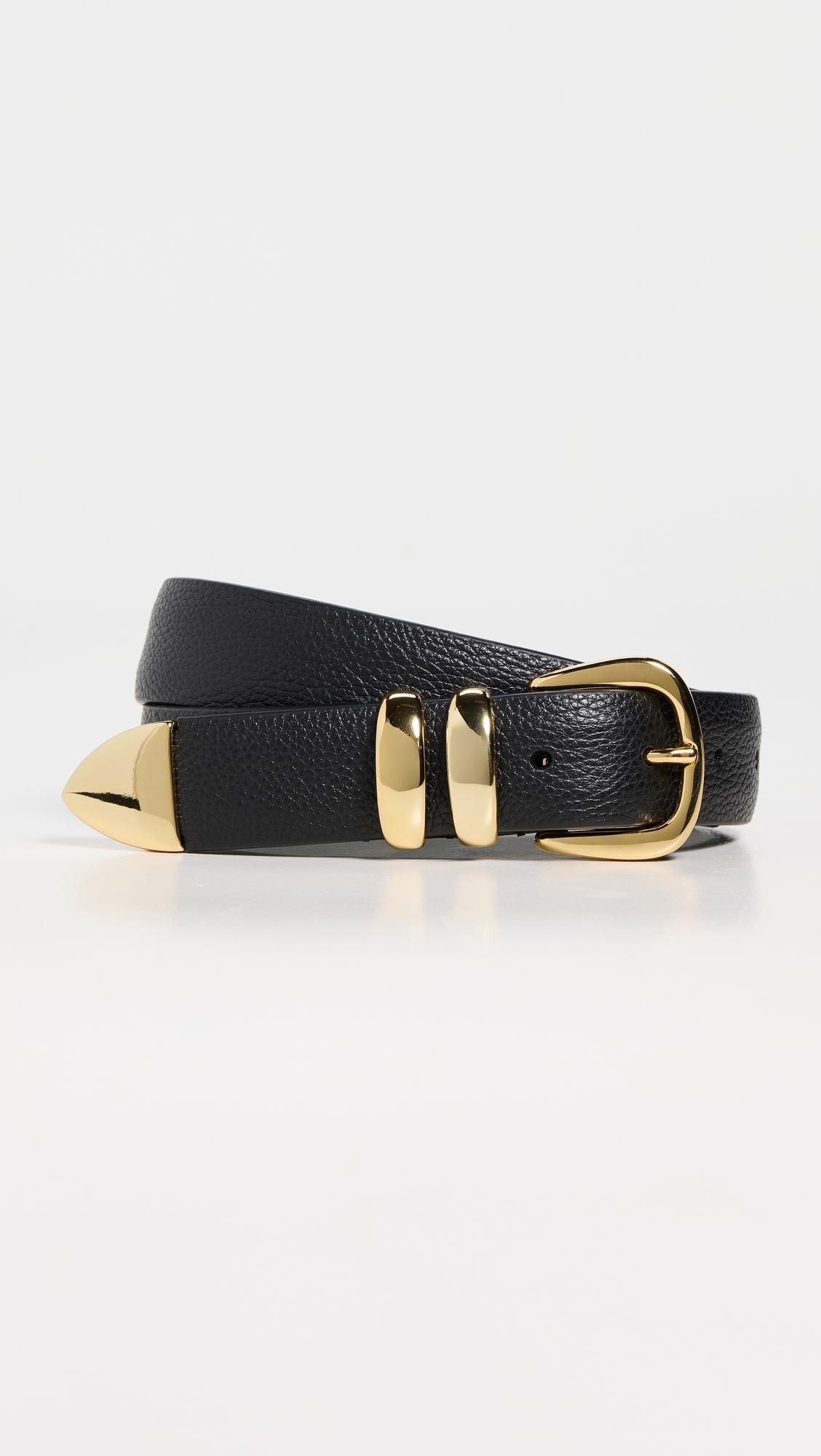 Narrow Soft Grained Calf Leather Belt by ANDERSON'S