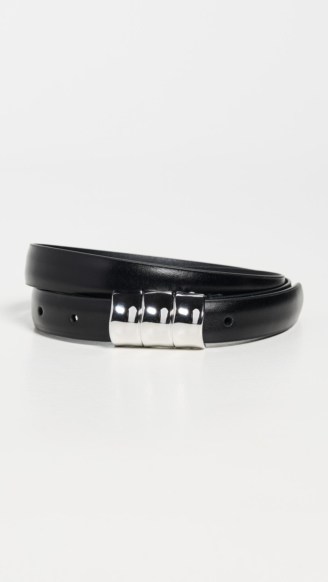 Skinny French Calf Leather Belt by ANDERSON'S