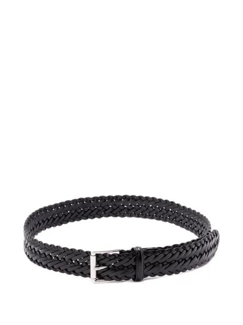braided leather belt by ANDERSON'S