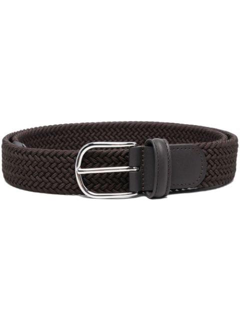 woven leather belt by ANDERSON'S