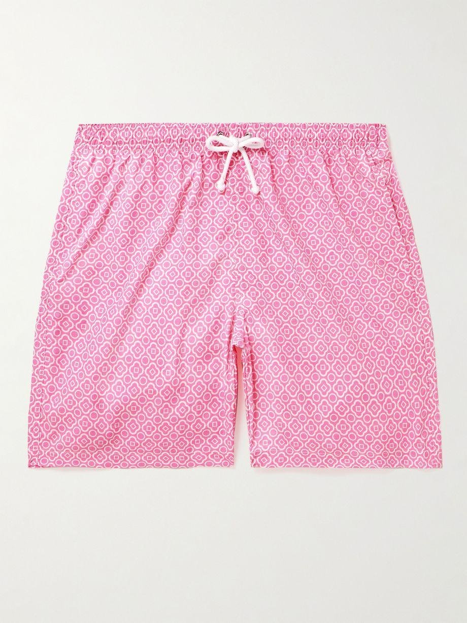 Printed Swim Shorts by ANDERSON&SHEPPARD