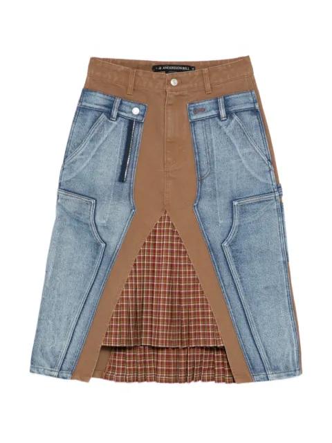Carpenter Deconstructed Pleats Skirt by ANDERSSON BELL