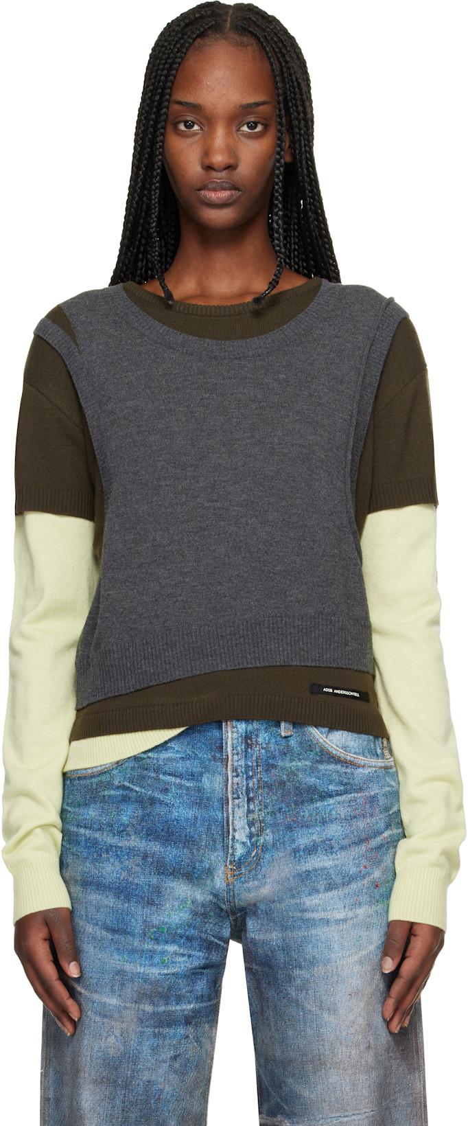 Multicolor Tres Over Layered Sweater by ANDERSSON BELL