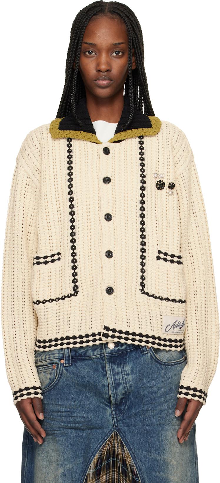 Off-White New Fantasia Collar Cardigan by ANDERSSON BELL