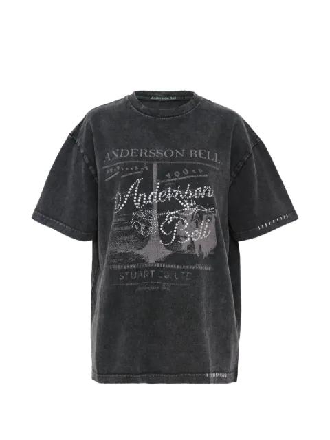 Rosie hot-fix printed T-shirt by ANDERSSON BELL