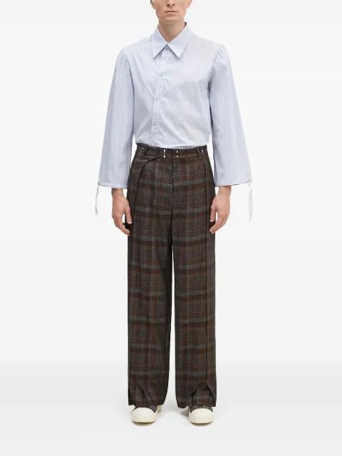 Soe check-wrap apa753m trousers by ANDERSSON BELL