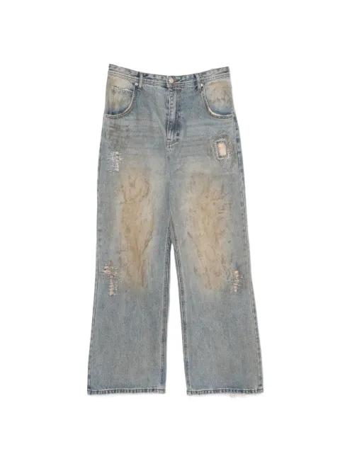 destroyed loose-fit jeans by ANDERSSON BELL