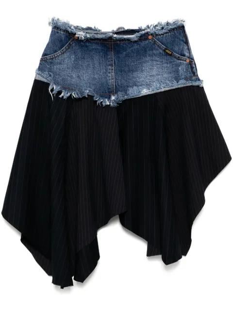 fringe detailing skirt by ANDERSSON BELL