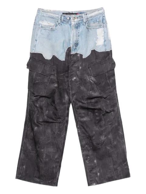panelled jeans by ANDERSSON BELL