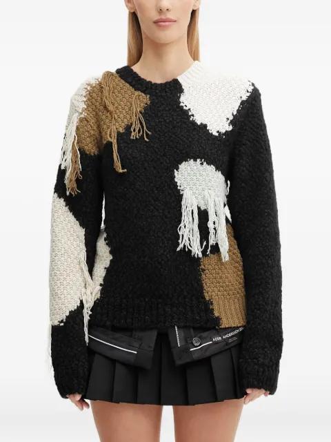 patchwork sweater by ANDERSSON BELL