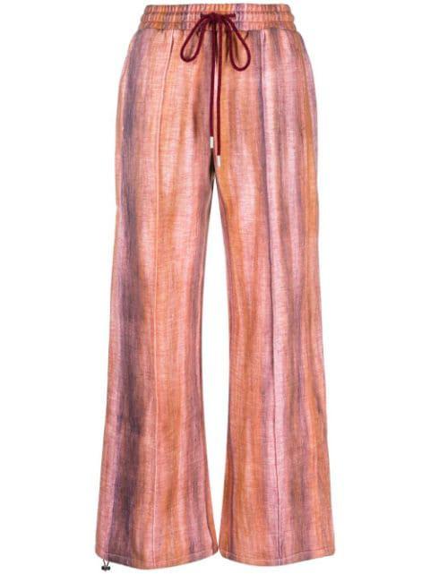 tie-dye drawstring trousers by ANDERSSON BELL