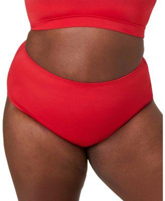 Plus Size High Waisted Bikini Bottom by ANDIE