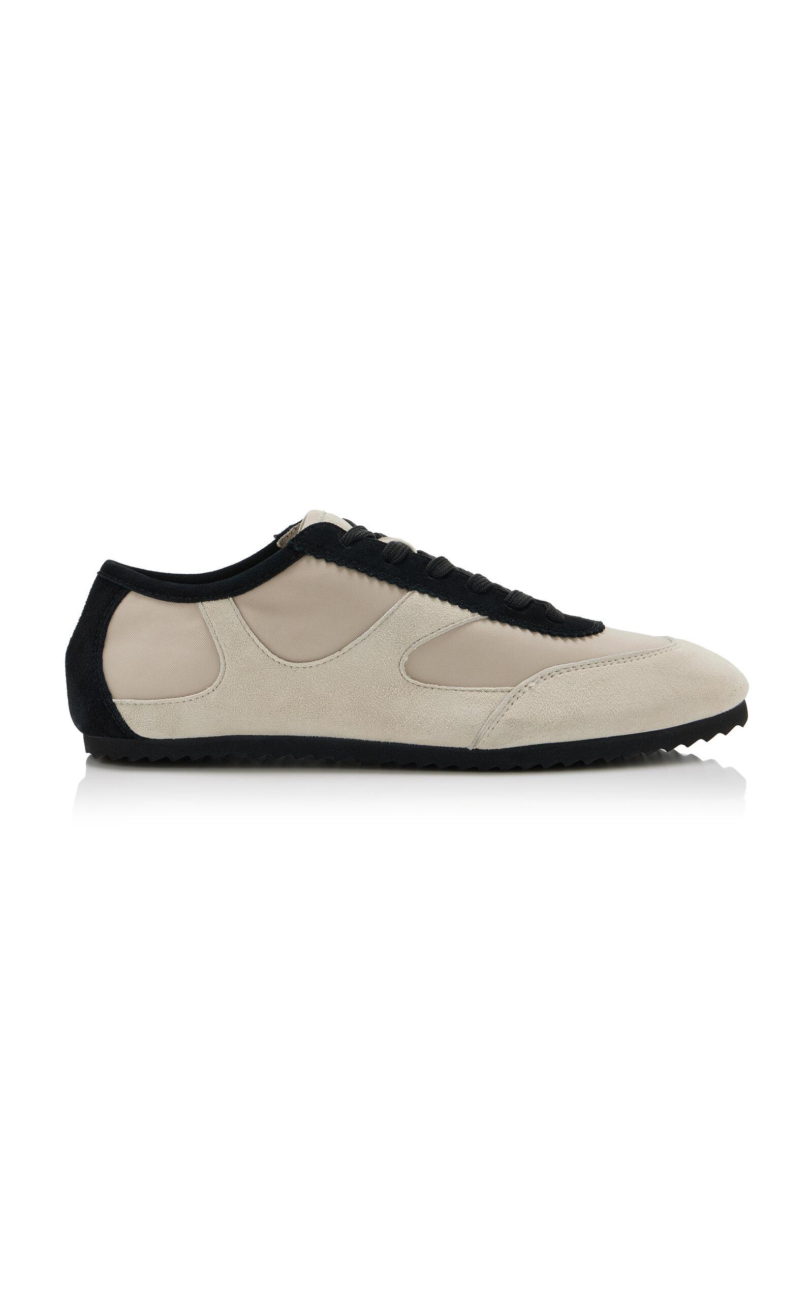 A.Emery Adams Suede-Trimmed Mesh Sneakers - Moda Operandi by ANDRE EMERY