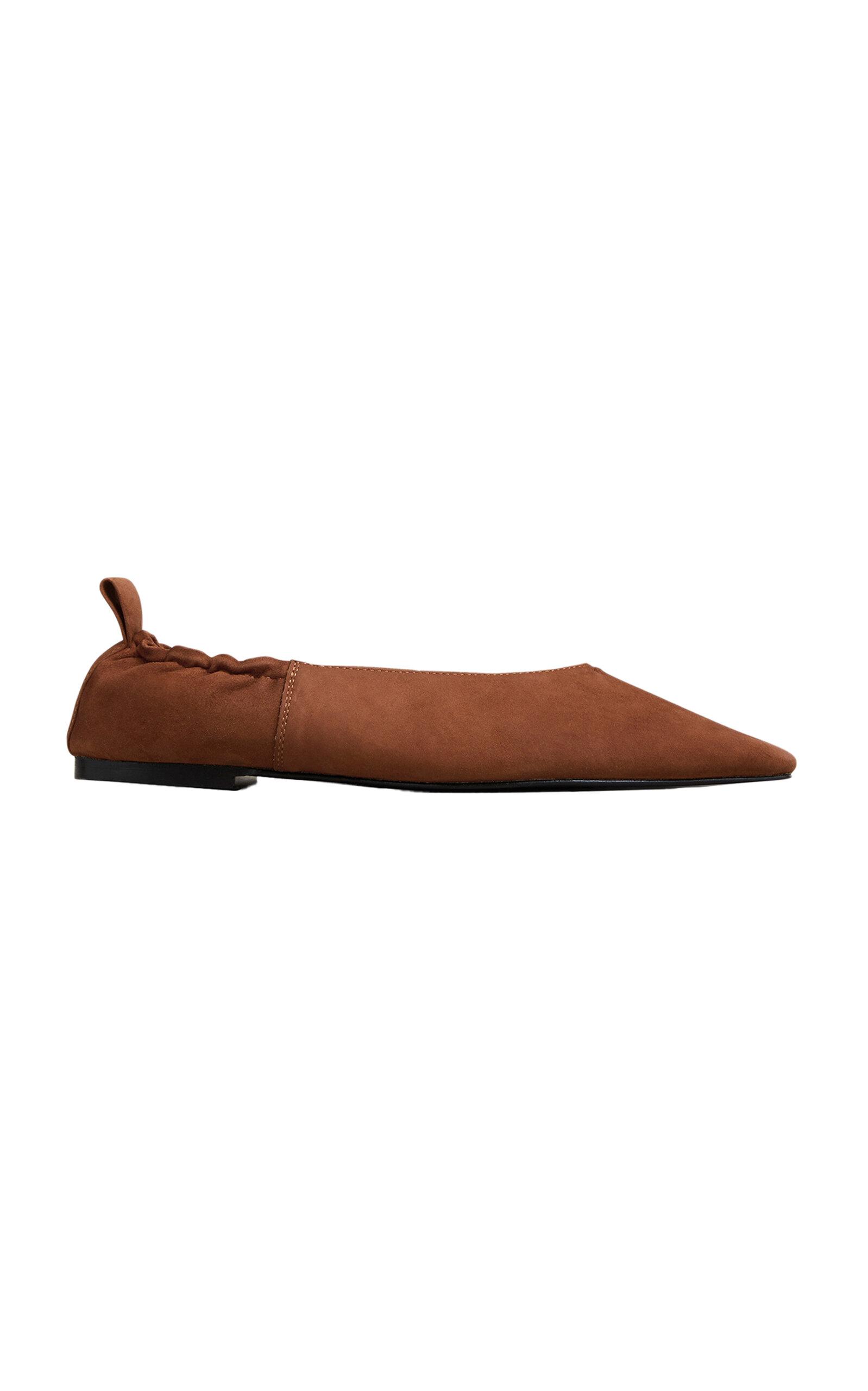 A.Emery - Brie Suede Ballet Flats - Brown - - Moda Operandi by ANDRE EMERY