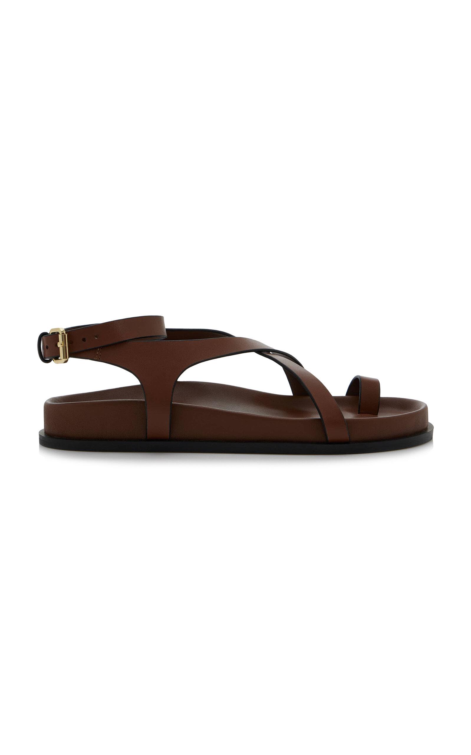 A.Emery Jalen Slim Leather Sandals - Moda Operandi by ANDRE EMERY