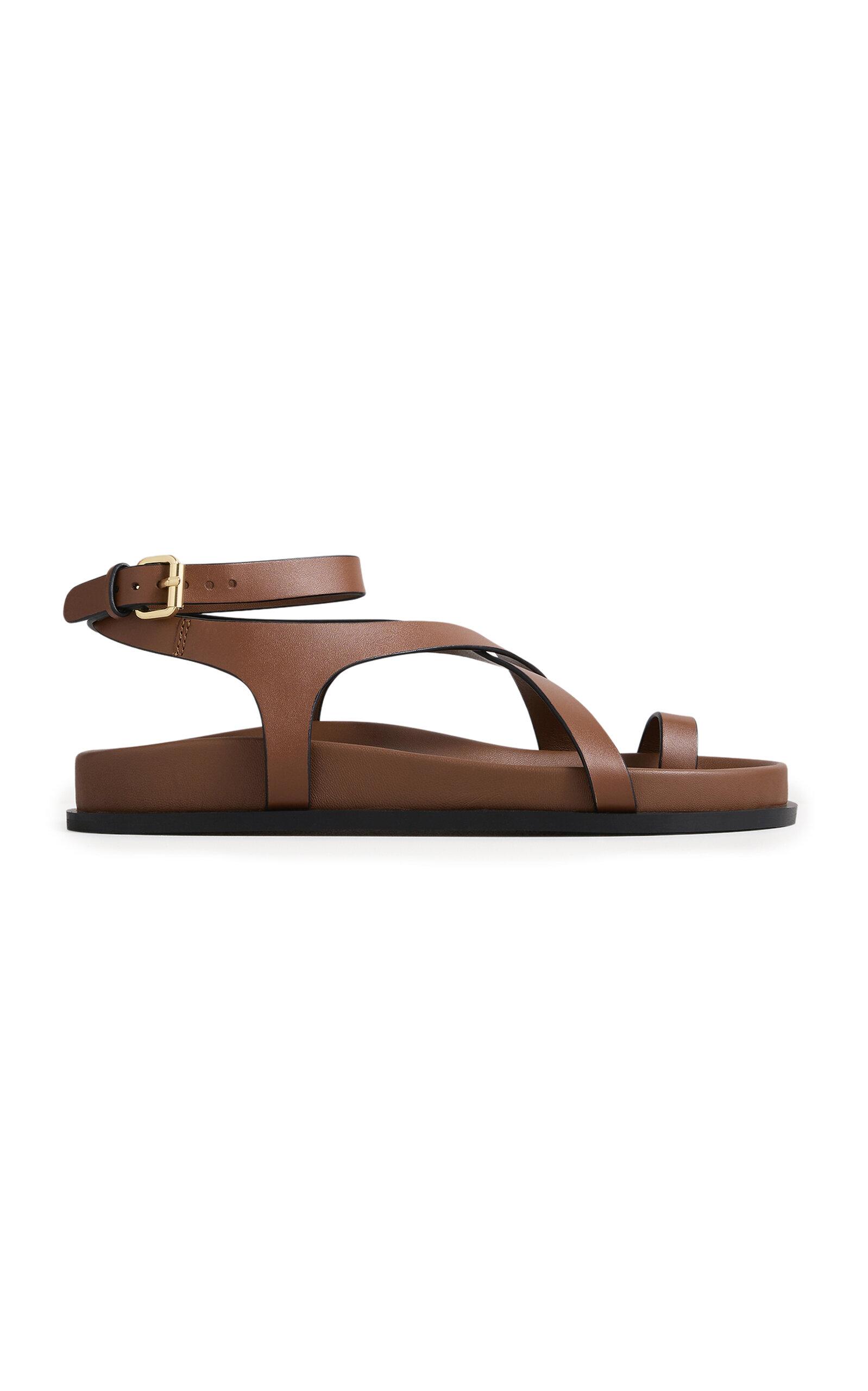 A.Emery Jalen Slim Leather Sandals - Moda Operandi by ANDRE EMERY