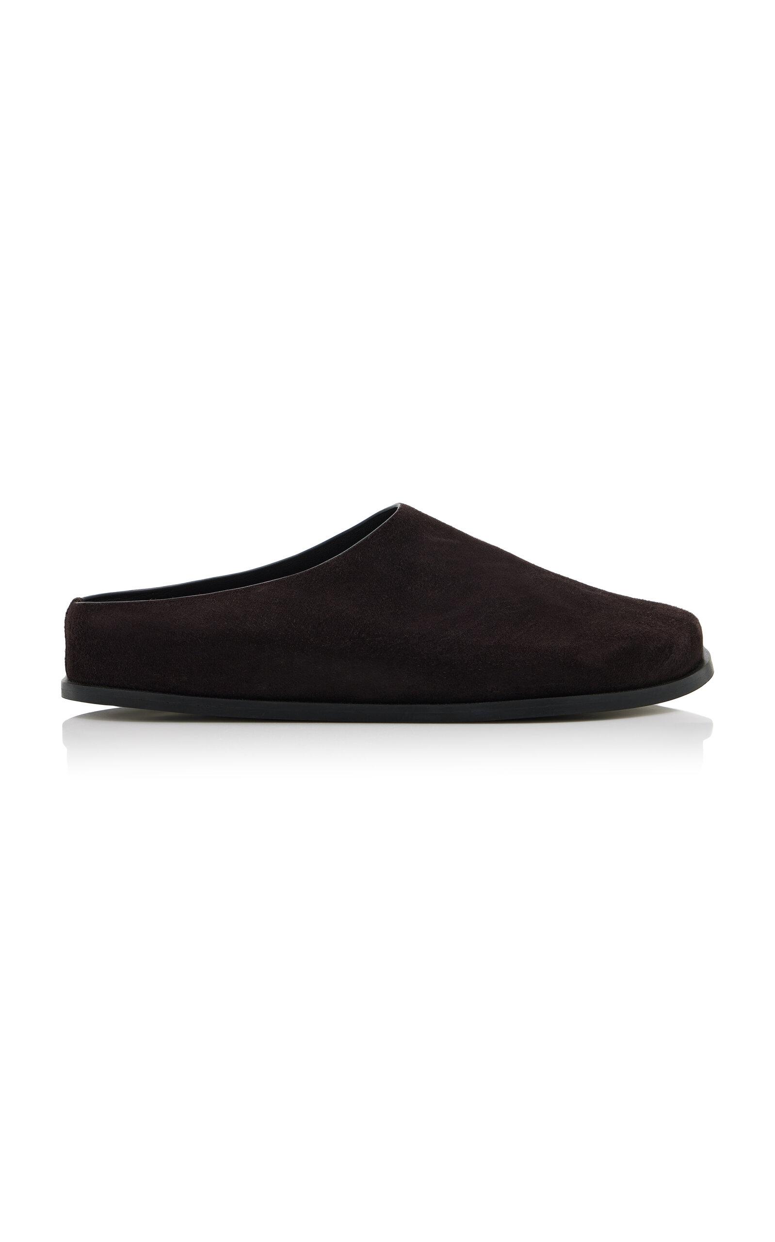 A.Emery Lou Suede Clogs - Moda Operandi by ANDRE EMERY