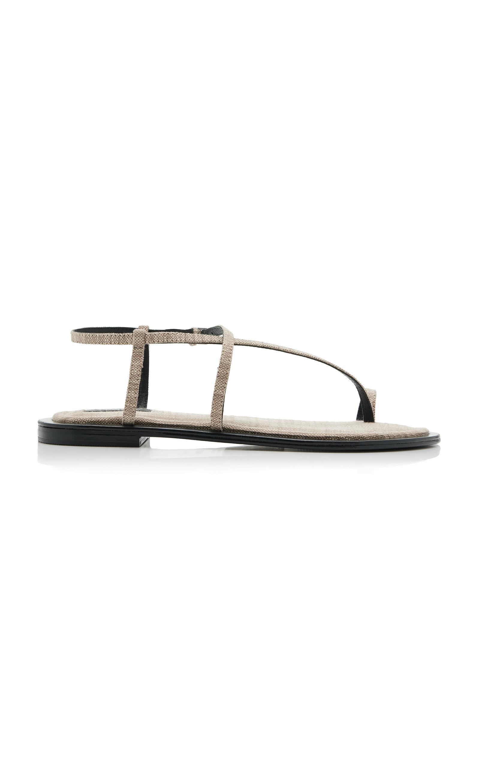 A.Emery Reef Linen Sandals - Moda Operandi by ANDRE EMERY