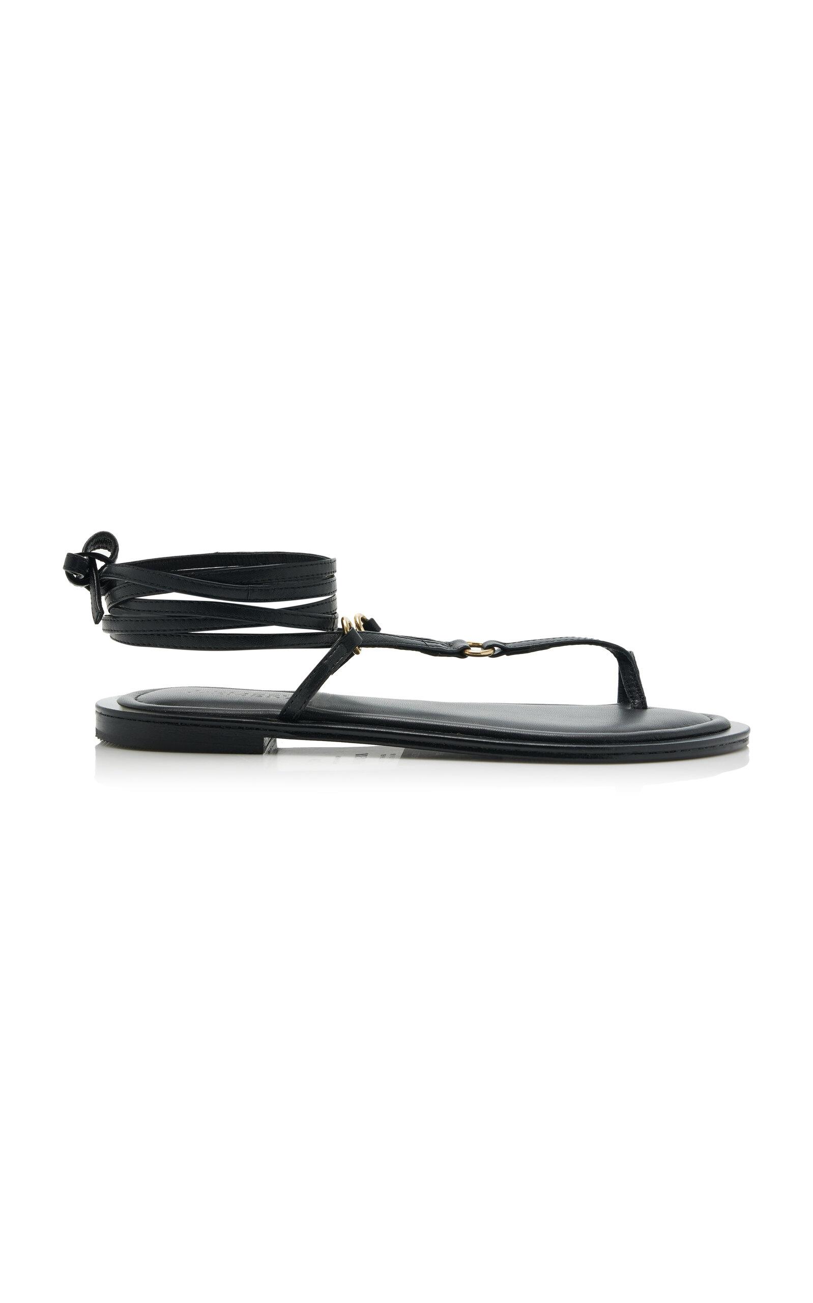 A.Emery Tesni Leather Sandals - Moda Operandi by ANDRE EMERY
