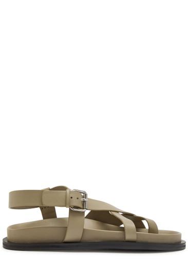 Elbert leather sandals by ANDRE EMERY