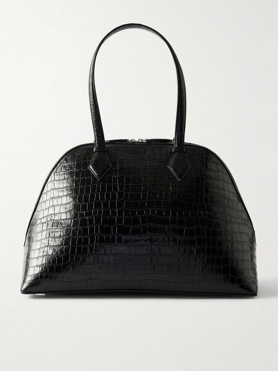 Harnick croc-effect leather shoulder bag by ANDRE EMERY