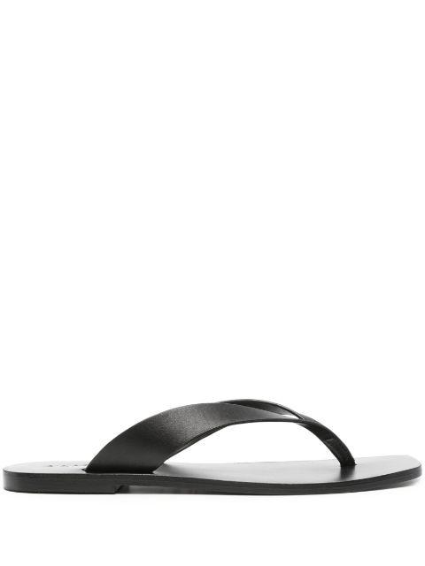 Kinto leather flip flops by ANDRE EMERY