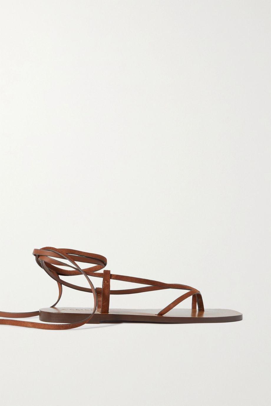 Nolan leather sandals by ANDRE EMERY
