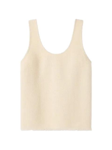Sloane frayed top by ANDRE EMERY