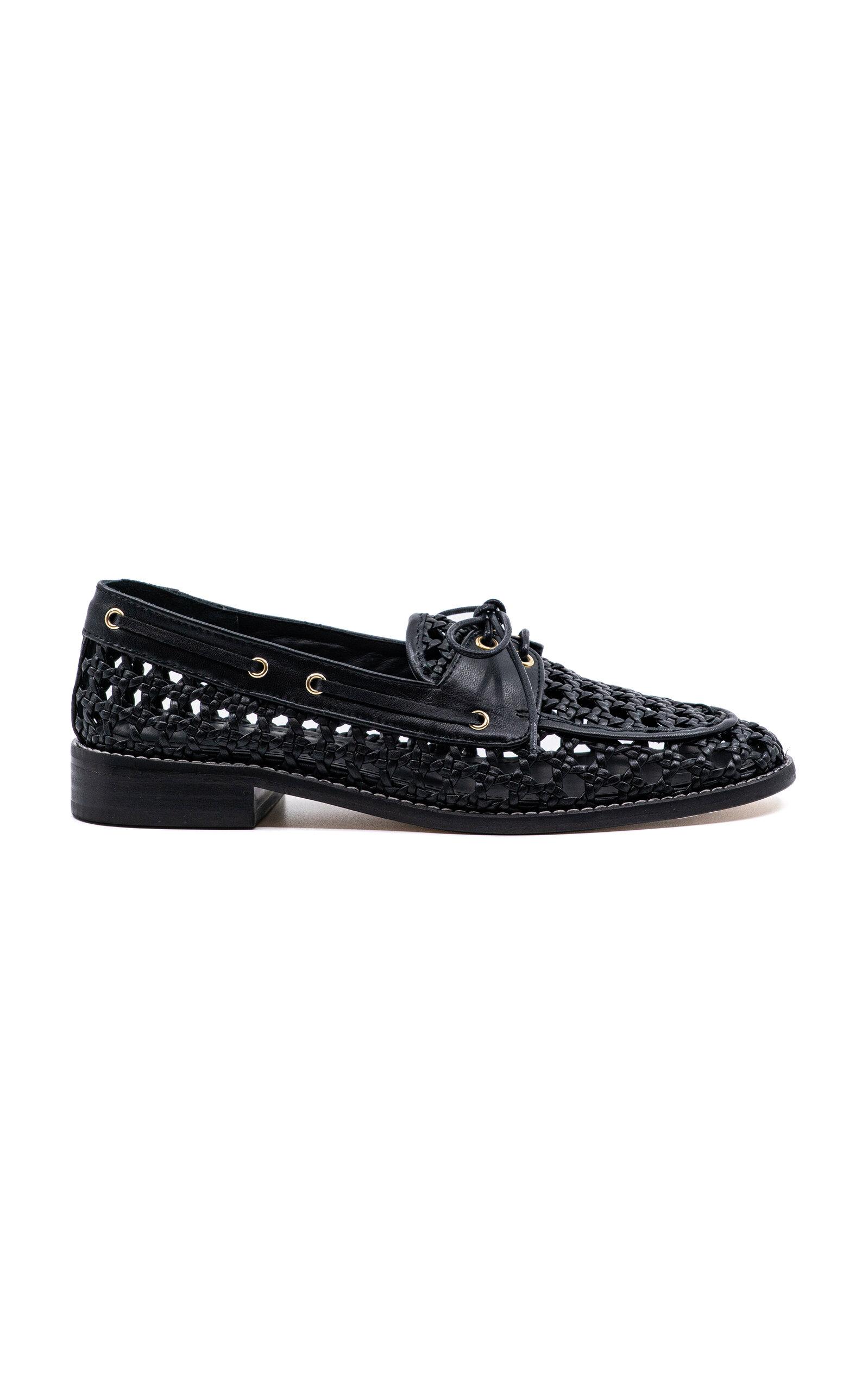 Andrea Gomez Carla Leather Loafers - Moda Operandi by ANDREA GOMEZ