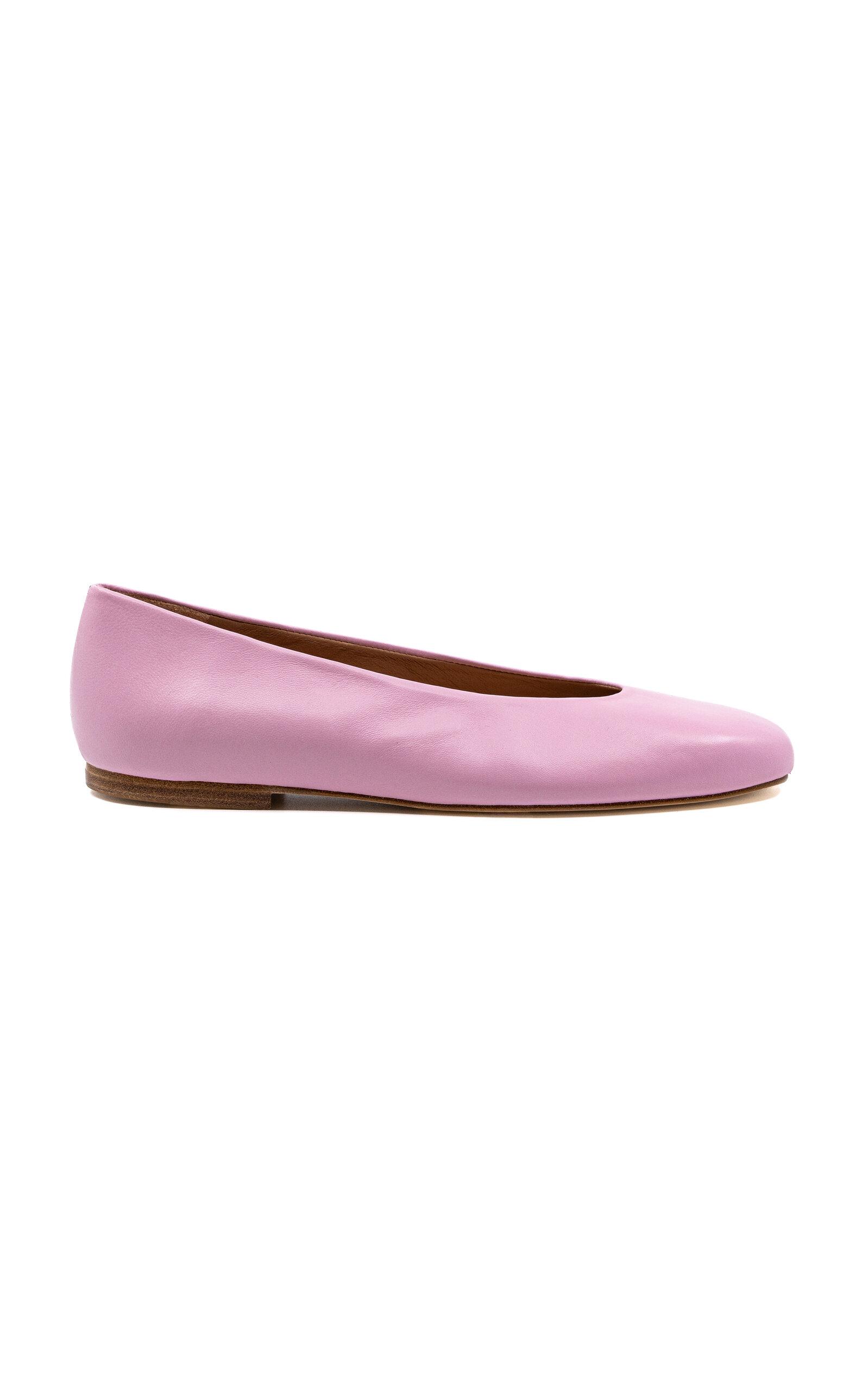Andrea Gomez Dalia Leather Ballet Flats - Moda Operandi by ANDREA GOMEZ