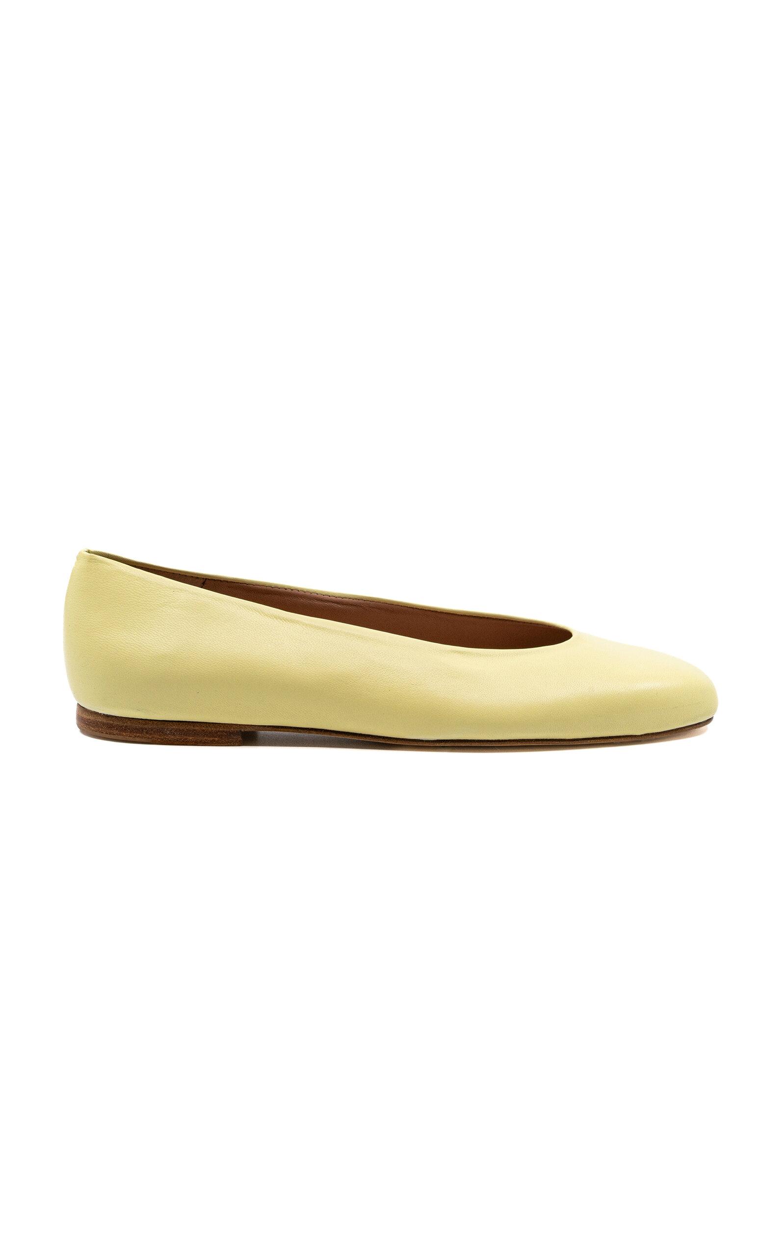 Andrea Gomez Dalia Leather Ballet Flats - Moda Operandi by ANDREA GOMEZ