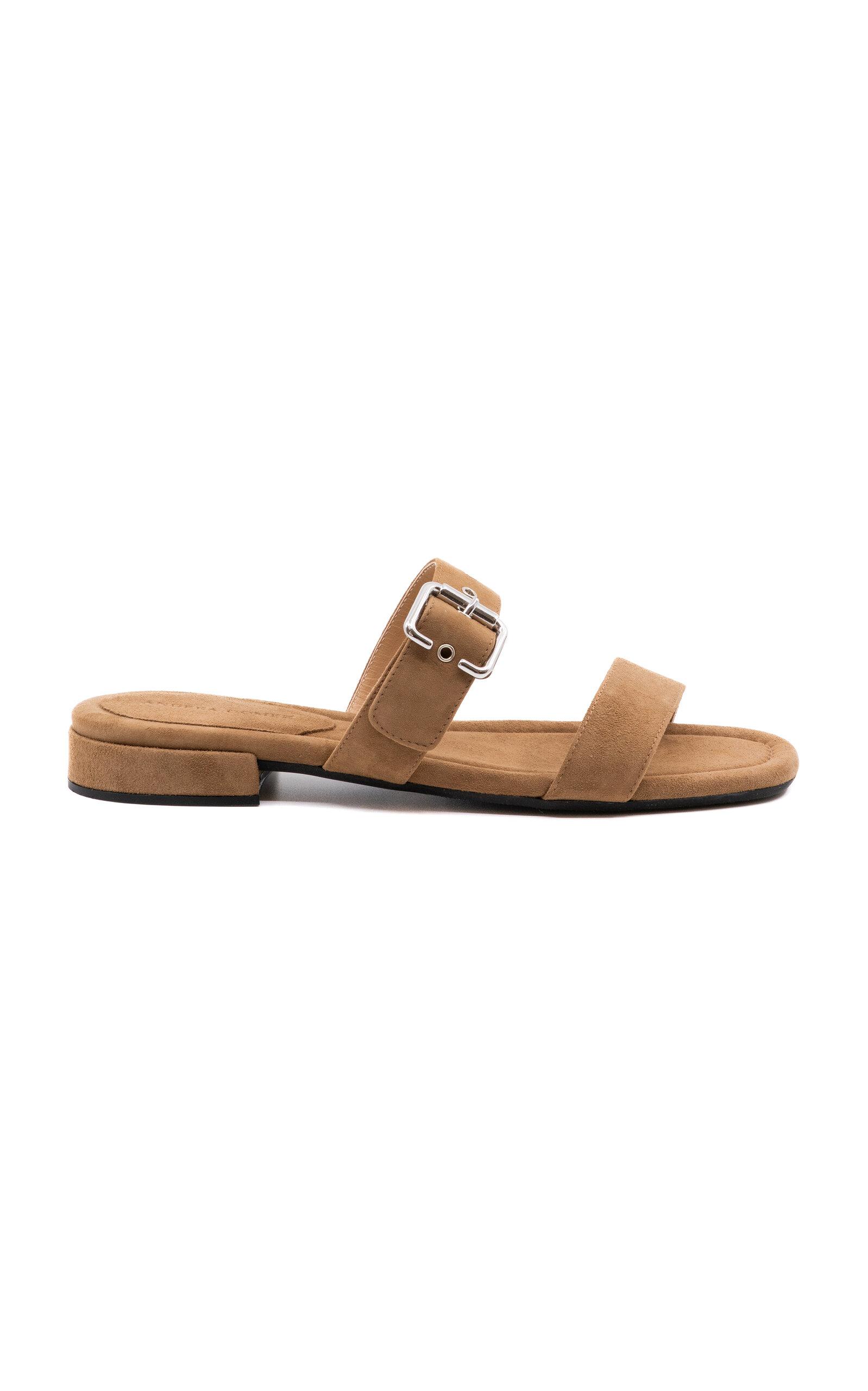 Andrea Gomez Frida Suede Sandals - Moda Operandi by ANDREA GOMEZ